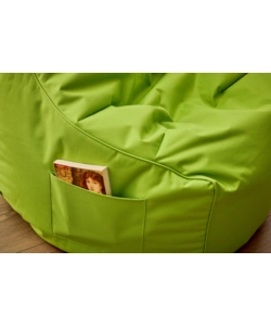 POUF POLTRONA SACCO "LAYLA" VERDE 65X65X95 CM