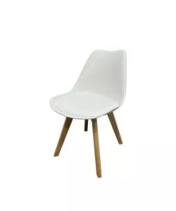 SEDIA DA PRANZO BELLAHOME "CASTILLA" BIANCO 48X55X81 CM