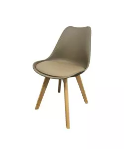 SEDIA DA PRANZO BELLAHOME "CASTILLA" TORTORA 48X55X81 CM