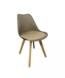 SEDIA DA PRANZO BELLAHOME "CASTILLA" TORTORA 48X55X81 CM