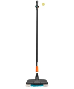 OUTLET - USATO PER PROVA - SET MANICO PER PULIZIA GARDENA "CLEANSYSTEM HARD" PER SUPERFICI RESISTENTI