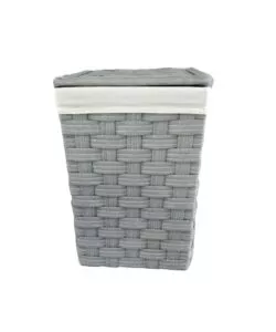 PORTABIANCHERIA EASY SYSTEM "PICCOLO" IN TNT GRIGIO 34,5X34,5X49,5 CM