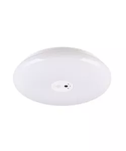 PLAFONIERA LED "VEDERA" BIANCA CON VIDEOCAMERA 6000K Ø40 CM