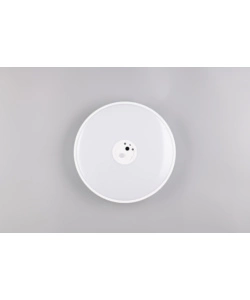 PLAFONIERA LED "ASPETTA" BIANCA CON VIDEOCAMERA 6000K Ø40 CM