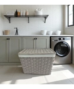 BEULE CON RUOTE IN TNT EASY SYSTEM BEIGE 64X45X51 CM