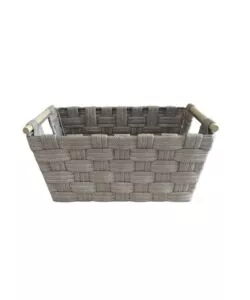 CESTINO IN TNT EASY SYSTEM "MEDIO" BEIGE 42X27,5X20,5 CM