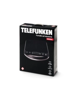 FORNELLO A INDUZIONE TELEFNKEN 1 FUOCO NERO 2000W