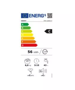 LAVATRICE INDESIT CARICO 6 KG CLASSE ENERGETICA C