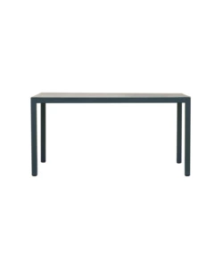 SET DA GIARDINO SOLARIA "TARQUINIA" ANTRACITE IN FERRO E VETROCERAMICA 4 SEDUTE E TAVOLO