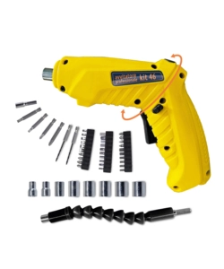 AVVITATORE A BATTERIA "PROFESSIONAL" CON VALIGETTA E KIT 46 ACCESSORI