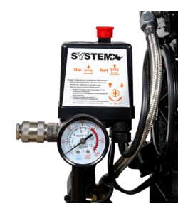 Compressore aria silenziato System+ 8lt 0,73hp