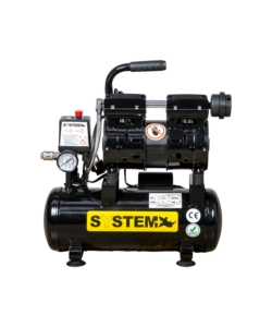 Compressore aria silenziato System+ 8lt 0,73hp