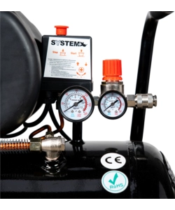Compressore aria lubrificato System+ 50lt 2,5hp
