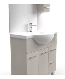 MOBILE BAGNO "GAIA" OLMO BIANCO 81X34X87 CM