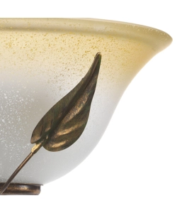 APPLIQUE 1 LUCE ONLI "MIRA" BRONZO E27