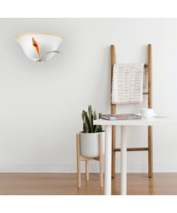 APPLIQUE 1 LUCE ONLI "VASCHETTA" AVORIO E27