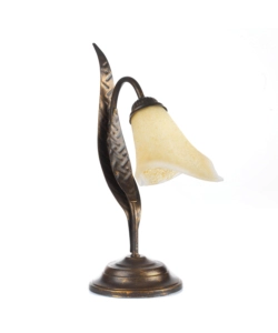 LAMPADA DA TAVOLO 1 LUCE ONLI "ALGA" BRONZO E14