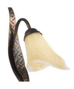 LAMPADA DA TAVOLO 1 LUCE ONLI "ALGA" BRONZO E14