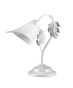 LAMPADA DA TAVOLO 1 LUCE ONLI "MARILENA" ARGENTO E14