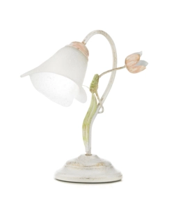 LAMPADA DA TAVOLO 1 LUCE ONLI "WILMA" BIANCO E14