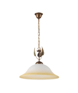 LAMPADARIO 1 LUCE ONLI "MIRA" BRONZO E27 40 CM