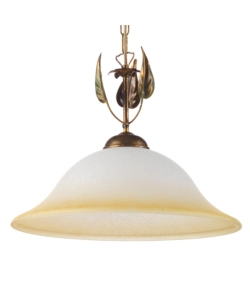 LAMPADARIO 1 LUCE ONLI "MIRA" BRONZO E27 40 CM