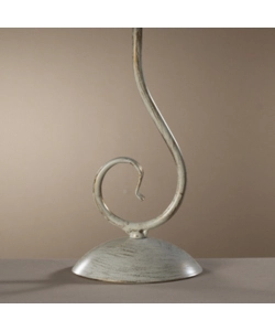 LAMPADA DA TAVOLO 1 LUCE ONLI "VIVIENNE" BIANCO E14