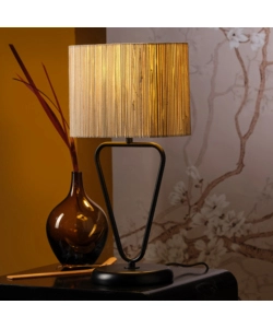 LAMPADA DA TAVOLO 1 LUCE ONLI "GRANDE" LEGNO E27