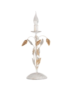 LAMPADA DA TAVOLO 1 LUCE ONLI "COLLANA" AVORIO E 14