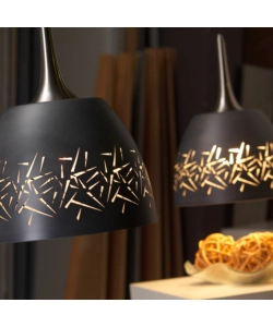 LAMPADARIO 1 LUCE ONLI "BRUK" CEMENTO E27