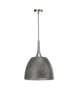 LAMPADARIO 1 LUCE ONLI "BRUK" CEMENTO E27