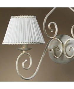 APPLIQUE 2 LUCI ONLI "VIVIENNE" BIANCO E14