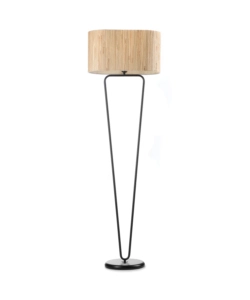 PIANTANA 1 LUCE ONLI "MADU" LEGNO E27