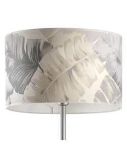 PIANTANA 1 LUCE ONLI "PIUME" GRIGIO E27