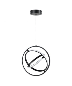 LAMPADARIO LED ONLI "VITY" NERO 30W