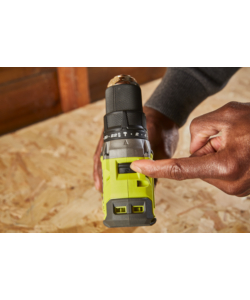 KIT TRAPANO A PERCUSSIONE A BATTERIA RYOBI "RPD18BL1-2C42TA59" CON SET 59 ACCESSORI 2 BATTERIE 18V 2AH 4AH E CARICABATTERIE