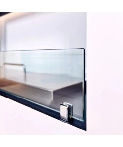 CAMINO BIOETANOLO DA TERRA PER INTERNO ESTERNO DIVINA FIRE "GIOTTO S" IN ACCIAIO BIANCO 100X30X70 CM