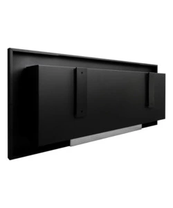 CAMINO BIOETANOLO DA PARETE DIVINA FIRE "LIVORNO" IN ACCIAIO NERO 90X40 CM