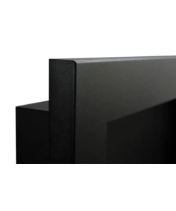 CAMINO BIOETANOLO DA PARETE DIVINA FIRE "LIVORNO" IN ACCIAIO NERO 90X40 CM