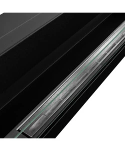CAMINO BIOETANOLO DA INCASSO DIVINA FIRE "LIVORNO 120" IN ACCIAIO NERO 120X40 CM