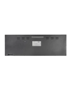 CAMINO ELETTRICO DA INCASSO 3 LATI DIVINA FIRE "BOSTON 130" NERO 127X14X45 CM