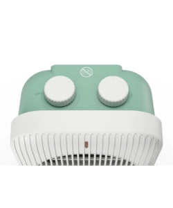 TERMOVENTILATORE DA TAVOLO OLIMPIA SPLENDID "CALDO FUNKY" BIANCO E VERDE 2000 W