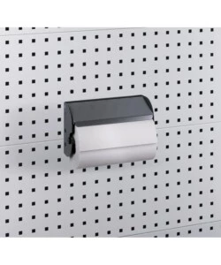 PORTA ROTOLO DA PARETE FAMI PER PANNELLO FORO QUADRO IN ACCIAIO ANTRACITE Ø 13 CM