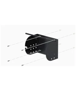 PORTA ROTOLO DA PARETE FAMI PER PANNELLO FORO QUADRO IN ACCIAIO ANTRACITE Ø 13 CM