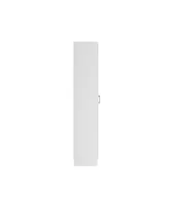 ARMADIO MULTIFUNZIONE 3 ANTE BIANCO 104,2X36X180,9 CM