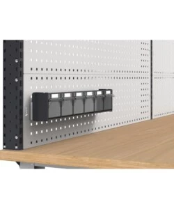SUPPORTO PER CASSETTIERA FAMI "VISUAL BOX" PER PANNELLO FORO QUADRO 60,2X3,2X7,3 CM