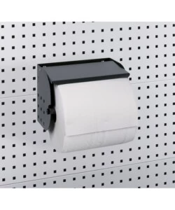 PORTA ROTOLO DA PARETE FAMI PER PANNELLO FORO QUADRO IN ACCIAIO ANTRACITE Ø 24/30 CM