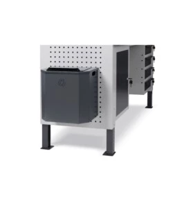 CESTINO DA PARETE FAMI PER PANNELLO FORO QUADRO IN ACCIAIO ANTRACITE 38,7X27,7X39,4 CM