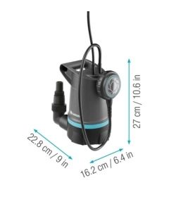 POMPA SOMMERSA X ACQUA PULITA 550W D. 1 MM.