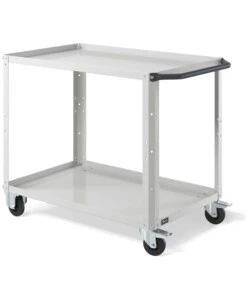 CARRELLO DA OFFICINA FAMI "CLEVER LARGE" CON DUE RIPIANI IN LAMIERA GRIGIO 102,8X61,5X81,9 CM